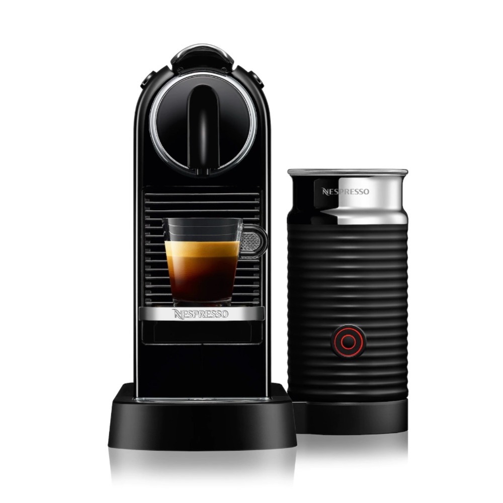 NESPRESSO Original CitiZ & Milk Frother Espresso Machine by De'Longhi | Black